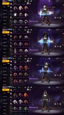 2222 - iOS Android - Server MENA - Level 49 - 109 Set - Car skin - Old set - Booyah pass