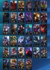 2225 - IOS Android - Server EU - Level 197 - 101 Champion - 80 Skin - 6 Mythic - 10 Legendary -  27 Epic Splendor Opus Sett - Battle Cat Gwen