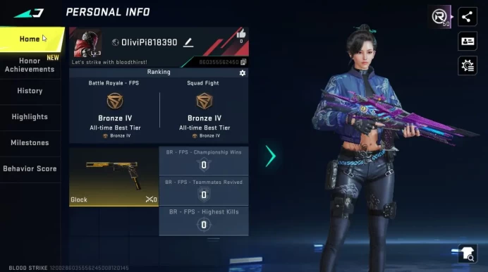 ASIA|ETERNAL M4A1-Blight's Embrace Lv3|ULTRA MELEE Katar|Collab OPM Parachute-Saitama|Changing Name-card|NetEase(BLS5713)