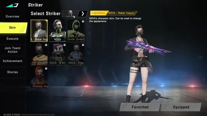 ASIA|ETERNAL M4A1-Blight's Embrace Lv3|Legendary Striker NOVA-Rebel Vogue|Rare Playpal Meow|NetEase(BLS5716)