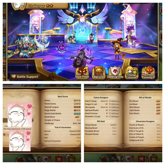 GLOBAL3979 | 51 6* Monster | 1900 Crytals | 23 NAT5 | Leona(D) & 2DL