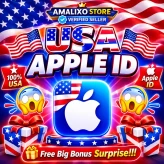 2026 Apple ID - Country of Account Registration: United States - IDs registered to a real US number
