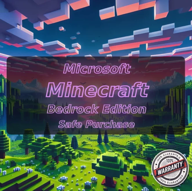 MINECRAFT | Microsoft | Bedrock Edition | Hypixel NO BAN | Data Change | Quick Delivery #LOT-142280