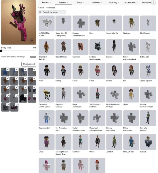 ROBLOX4678 // ACCOUNT WITH Account with Korblox Deathspeaker / 145k+ TOTAL