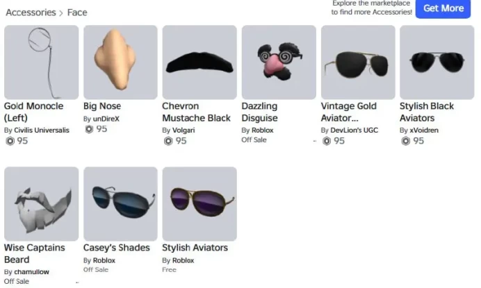 ROBLOX4679 // ACCOUNT WITH 34 Offsale Items | 2757 R Inventory Value 42366 R Total Spent | Buckingham Palace
