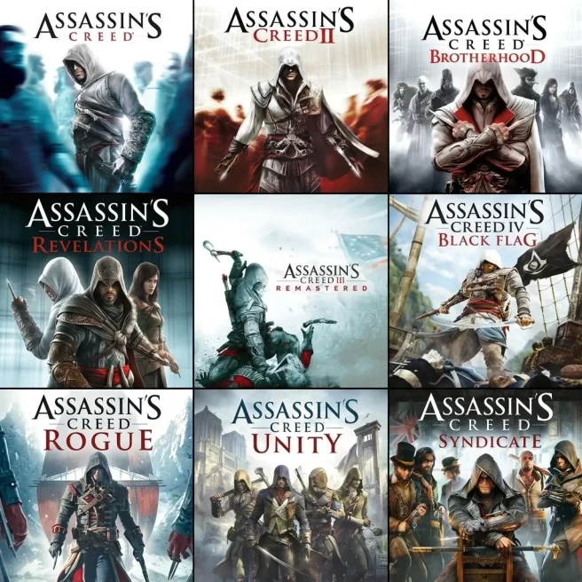 [Ubisoft] AC 1 + 2 + 3 + 4 + Rogue + Brotherhood + Unity + Syndicate • Instant Delivery