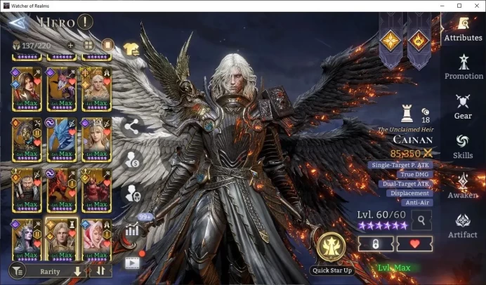 GlobaL 60x|Lv 90|6,6M PWR|9 Lord[Prateus,Ezareth,Torodor+Skin,etc]|61 Legen(Cainan,[Gushi,AJAX]+Skin,Ymireth,Valara,Etc)|WOR1318