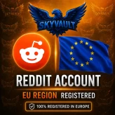 Europe ( EU) ⮞ comes with Avatar ⮞ Achievements ⮞EU Registred ⮞ 60 days old+ ⮞ Can change all Data ⮞ original mail included( Instant-Delivery)