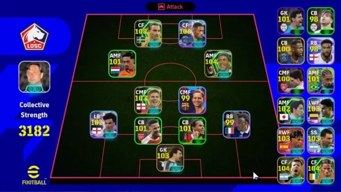 Android|10Epic Zlatan Ibrahimovic,Didier Drogba,Ronaldinho Gaucho,Sergio Aguero,Gerrard|8ShowTime Ousmane Dembele|PES2027|EF3013