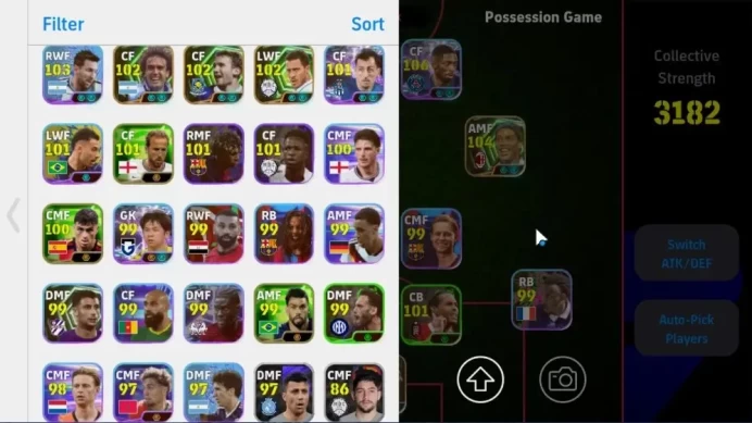 Android|10Epic Zlatan Ibrahimovic,Didier Drogba,Ronaldinho Gaucho,Sergio Aguero,Gerrard|8ShowTime Ousmane Dembele|PES2027|EF3013