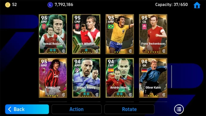 Mobile|PW 3185|NewLionelMessiBigT,Zico BigT,FranzBeckenbauerBigT,Ruud GuillitBigT,FilippoInzaghiBlue Lock|2026|Check SS EFB2798B
