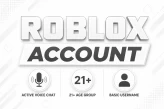 Roblox Account | Voice Chat | 21+ | Basic