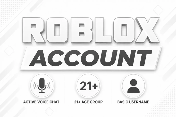 Roblox Account | Voice Chat | 21+ | Basic