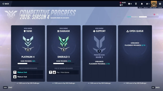 Plat Tank / Emerald Dps // 3640 Comp Coins // Golden Gun Unlockable ( Handmade ) 50 Wins / Sms Verified / Full Access / Instant Delivery
