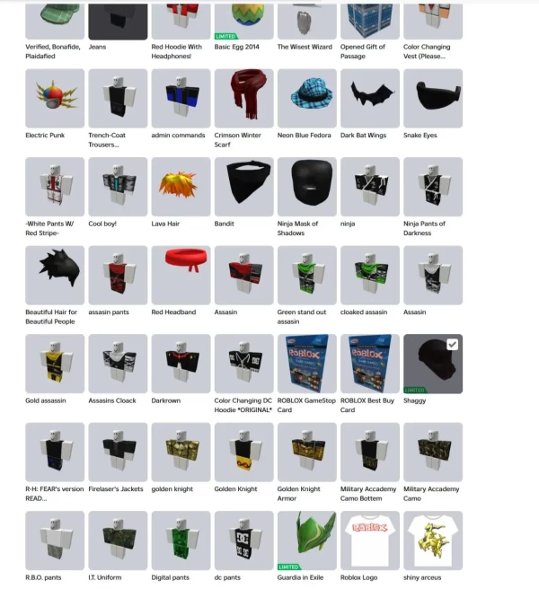 ROBLOX4766 // ACCOUNT WITH ROLL HEAD | GAMESTOP CARD + RARE OFFSALES | 2010