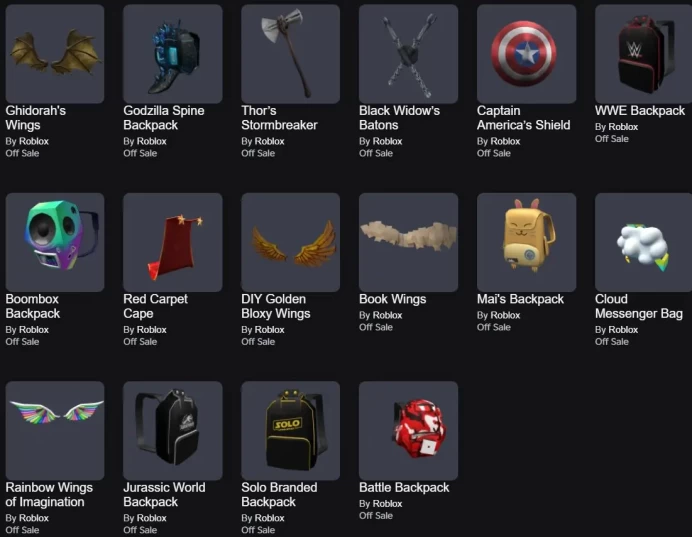 ROBLOX4770 // ACCOUNT WITH 2018 STACKED | 158 offsales /Neapolitan Crown++ /1100+ RAP