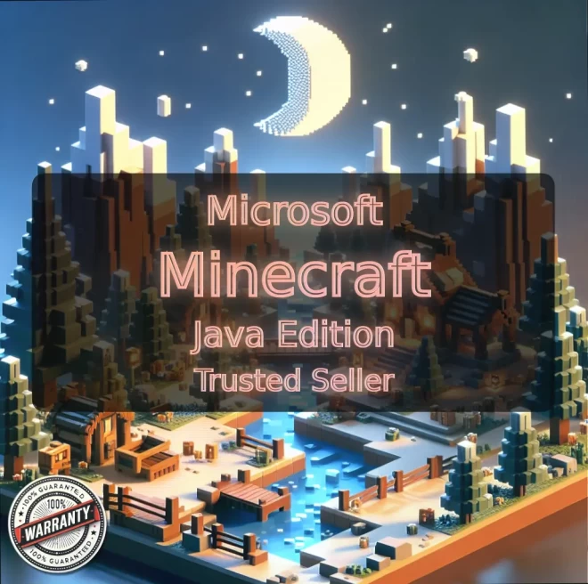 MINECRAFT | Microsoft | Java Edition + Hypixel NO BAN | Full Access + Instant Delivery #LOT-142314
