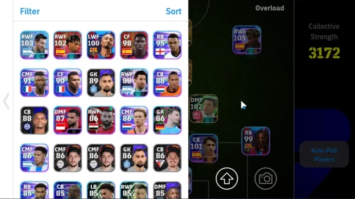 Android|Big Time Andreas Iniesta|Show Time Lamine Yamal,Neymar Jr,Marc Cucurella|Epic Sergio Aguero,Etc|PES2027|TakeMail|EF3021