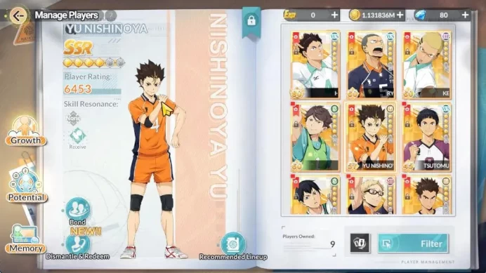 SEA|Lvl 37|2 SP (Hoshiumi Winter, Ushijima School Festv)+Memo|9 SSR Ryunosuke+Memo,Kyotani,Etc|16 MemoTicket|Log Google|HFH1074