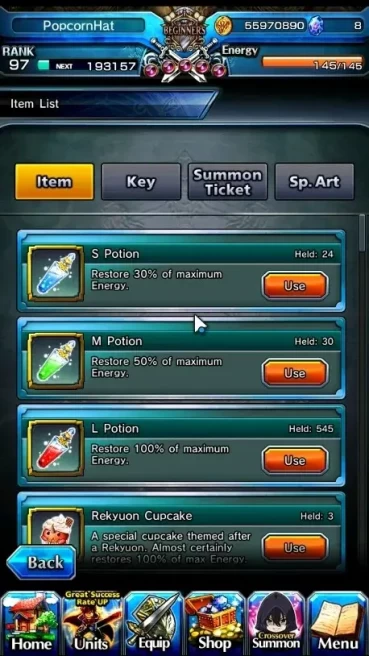 Global|Rank 97|13 Ascend 5 TW|(H Saitama,Chloe,Islid HP,SS Liza,Sagara)+TW Inumuta,E Shirou Etc|Lpot 545+50 RGB|CheckSS|GS2907