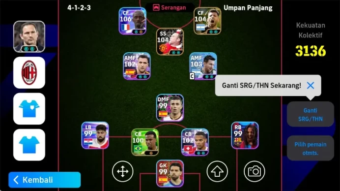 Mobile|PW 3136|New Ousmane Dembele Show T,Manuel Akanji Show T,Mikel Merino Show T,Lionel Messi Show T|2026|Check SS EFB2801B