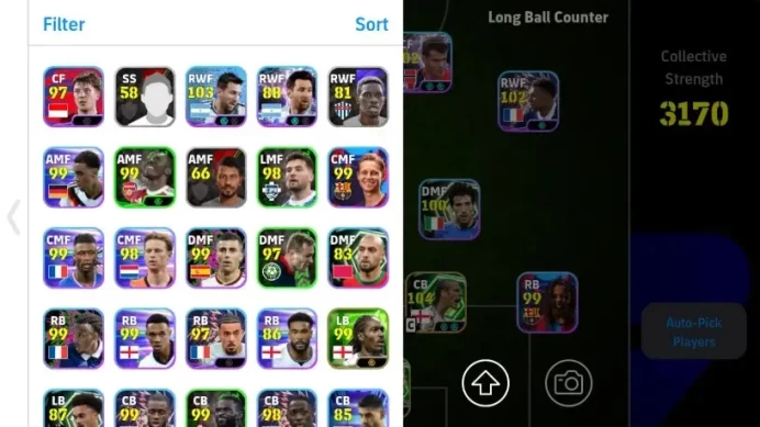 Android|Epic Luiz Suarez,Steven Gerrard,Carles Puyol,Rio Ferdinand,David Seaman|Showtime Memphis Depay,L Messi|PES2027|EF3033