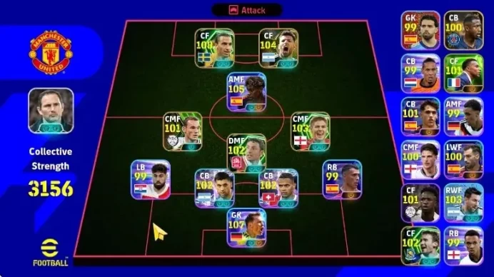 Android|Epic Zlatan Ibrahimovic,Sergio Aguero,Steven Gerrard,Mark van Bommel,Wesley Sneijder|Show Time Yamal|PES2027|EF3032