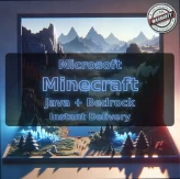 MINECRAFT | Microsoft | Java Edition + Bedrock Edition | Hypixel NO BAN | Full Access + Instant Delivery #LOT-142348