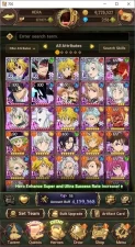 Global|4.13MPower|258 Dia|4LR+10UR(NemMeliodas,Meresca,Thor,Etc.)|Full HR SoLev|CHECK SS|CodeOnly(SDS810Z)