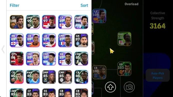Android|Epic Pavel Nedved,Sergio Aguero,G.van Bronckhorst,Carles Puyol,Cafu,Mokhtar Dari|Highlight Ferran Tores|PES2027|EF3040