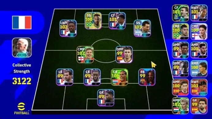 Android|Epic Steven Gerrard,Dennis Bergkamp,Andriy Shevchenko|Showtime Lionel Messi,Yamal|Highlight Neymar Jr|PES2027|EF3037