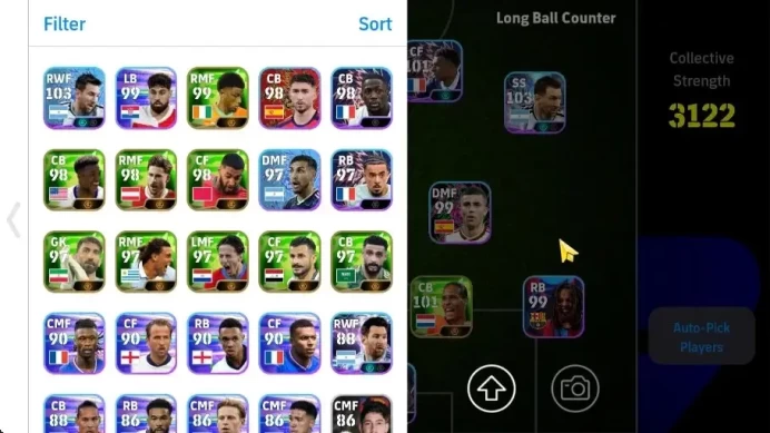 Android|Epic Steven Gerrard,Dennis Bergkamp,Andriy Shevchenko|Showtime Lionel Messi,Yamal|Highlight Neymar Jr|PES2027|EF3037