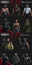 2238 - Warzone BO6 BO7 - Mw2 Level 850 - All Platform - Level 55 - DMZ - Biohazard Operator - 2 Battle Pass - 18 StarGlass Camo