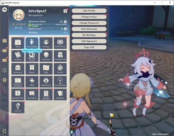 NA|AR 55|Ready Gacha 47,5K Primogem|60 Interwned Fate & 110 Acquaint Fate|Rate ON|All Unset|Female MC|Take Mail|Check SS|GI7635