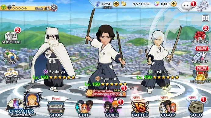 Global |52K BP+6K Orb|Fresh Story|Zangetsu Speed,(Byakuya,Rukia,Robert)TYBW24,Shunsui SRA|KlabID|Check SS RA186B