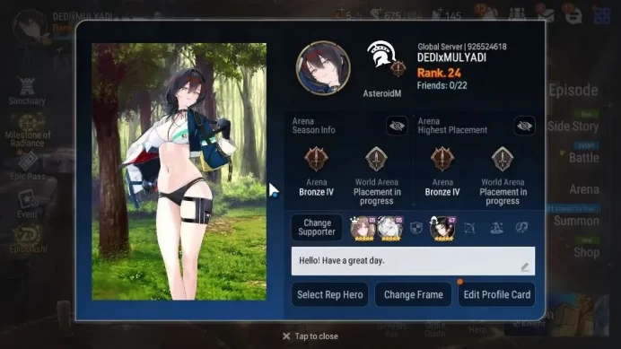 Global Unverif|Starter New Era|3 ML(Salome,School Nurse Yulha,R Violet)+SF Sigret,Landy,Etc|PoH+Bless ON|600 MM|Stove(ES946Z)