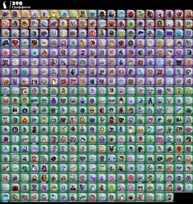 F802 // 284 skins - Harley - Lara Croft - Caper - Siren - Echo - Skeleton - Jules - Laugh It Up - 1900 VB
