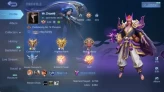 Global|Skin 287|Renowned|KOF Karina,Collector Natalia+Valir,PACE Fanny,Blazing Franco+Layla+Aldous|More Check SS ML2683B