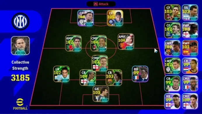 Android|7 Show Time Kylian Mbappe|12 Epic Adriano,Ronaldinho,Wayne Rooney,Rio Ferdinand,Angelo Peruzzi,C.Puyol|PES2027|EF3077