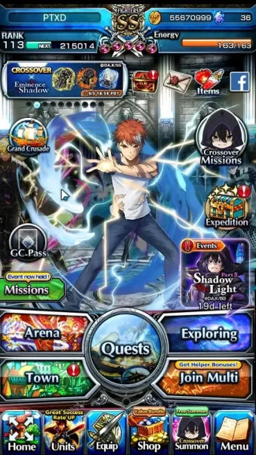 Global|Rank 113|1 SP.ART(Garou)|16 Ascend 14 TW| (Houka I,Beta,S Emiya,Chloe Etc)+TW |Lpot 115+33 RGB|CheckSS|GS2911