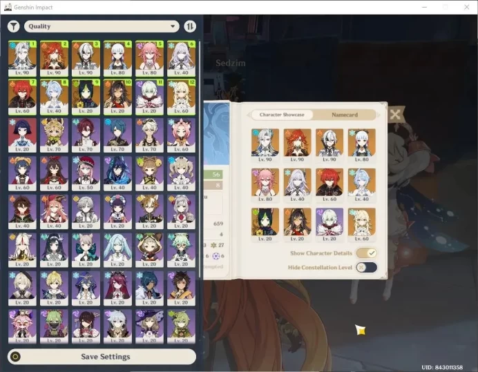ASIA|AR 56|7 Limited+5(*5 Weapon)|(Mavuika,Neuvillette)+Sign,Odette,Skirk,Arlecchino,Yaemiko,Ayaka|MC Female|Take Mail|GI1088Z