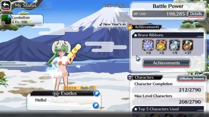 GLOBAL|Fresh All Story|TYBW26 (Genryusai,Jugram,Yhwach,Ikkaku),6th Aizen,TYBW25 (Ichigo,Yoruichi,Renji),etc|Klab ID|BBS2873
