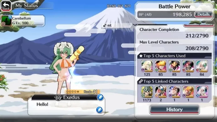GLOBAL|Fresh All Story|TYBW26 (Genryusai,Jugram,Yhwach,Ikkaku),6th Aizen,TYBW25 (Ichigo,Yoruichi,Renji),etc|Klab ID|BBS2873