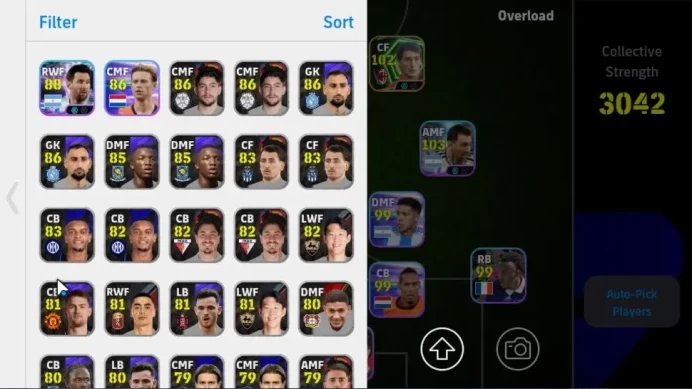 Android|4 Show Time Neymar Jr,Cristan Romero,Lionel Messi|3 Epic Sergio Aguero,Daniele Massaro,Andriy Shevchenko|PES2027|EF3080