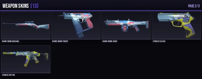 EU 13 Skins + 11 Agents Striker Knife / Lycan's Bane Odin / Lycan's Bane Ghost Full Access