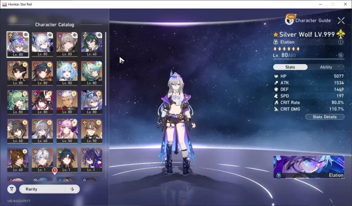 Asia|TL 69|15 Limited| (SW999 E2,YaoGuang,Cerydra,Archer)+Sign M Blade,Phainon,Huohuo E1,Anaxa Etc|Female MC|Takemail|(HSR8416)