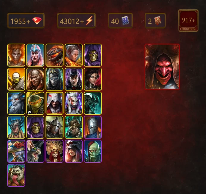 [STARTER]Komidus+Sulfuryion+Wukong+Loki+Ronda+Skeletor+Artak+Modo of the Peal+Vallaryn the Equalizer+Alice+Adelyn+43Epics