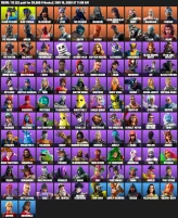 [PSN] | 112 Skins | 1100 V-Bucks | Omega | Gear Specialist Maya | Permafrost | Positron | Orange Justice | Hype | Breakd