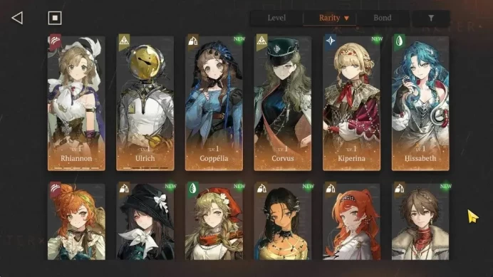 GLOBAL|Lv 45|18K CD|10 (*6Crew) 1 Limited|Rhiannon P5|Ulrich P1,Coppelia,Corvus,Kiperina,Hissabeth,Lopera,Vila|Bluepoch|RVS1680