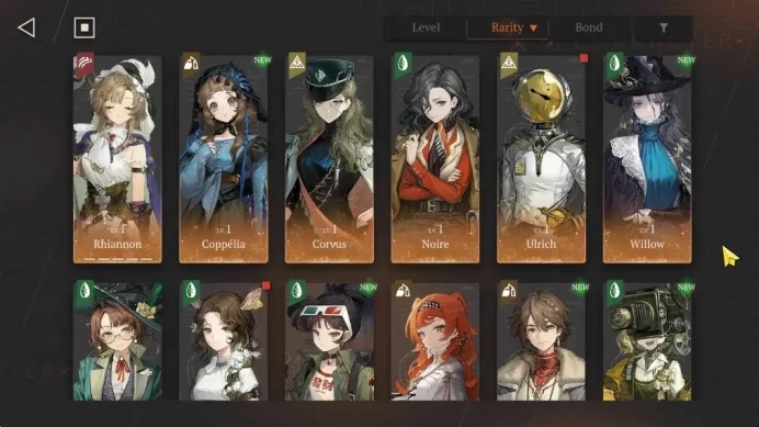 GLOBAL|Lv 45|9K CD|9 (*6Crew) 1 Limit|Rhiannon P5|Coppelia,Corvus,Noire,Ulrich,Willow,Kakania,Jessica,An-an Lee|Bluepoch|RVS1679